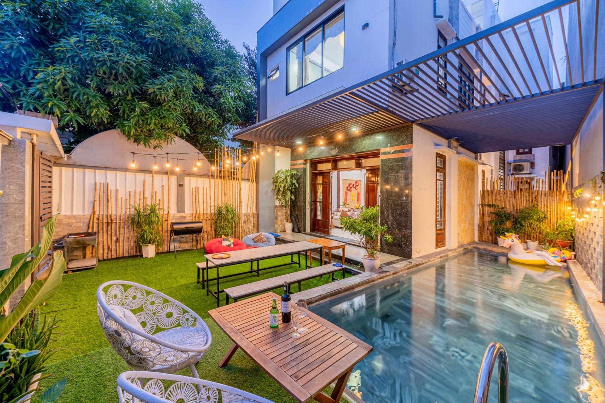 Hm Villa - Free Pick-Up My Khe Beach ดานัง ภายนอก รูปภาพ